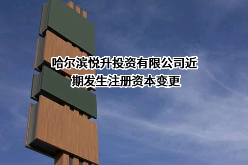 哈尔滨悦升投资有限公司