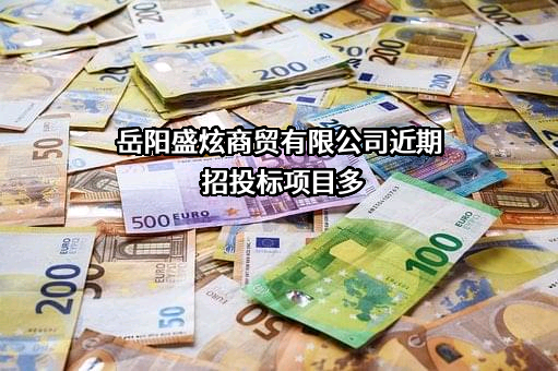 岳阳盛炫商贸有限公司近期招投标项目多