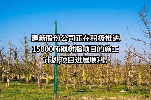 河北建新化工股份有限公司