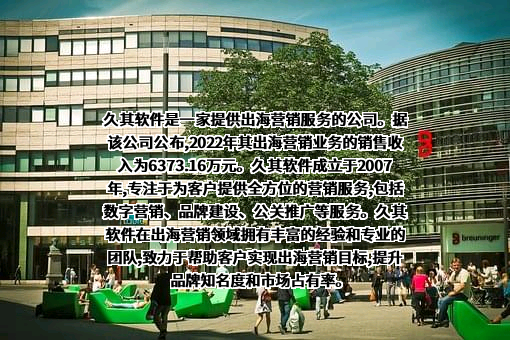 北京久其软件股份有限公司