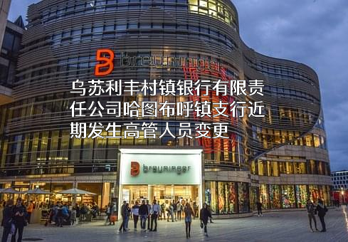 乌苏利丰村镇银行有限责任公司哈图布呼镇支行