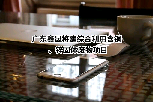 广东鑫晟将建综合利用含铜、锌固体废物项目