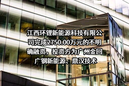 江西环锂新能源科技有限公司