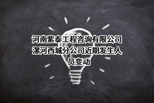 河南紫泰工程咨询有限公司漯河西城分公司