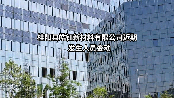桂阳县皓钰新材料有限公司