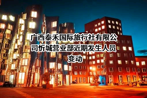 广西泰禾国际旅行社有限公司忻城营业部