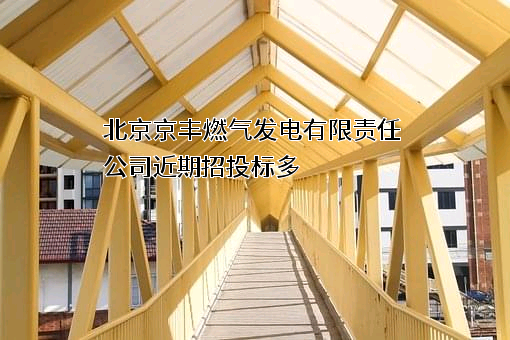 北京京丰燃气发电有限责任公司