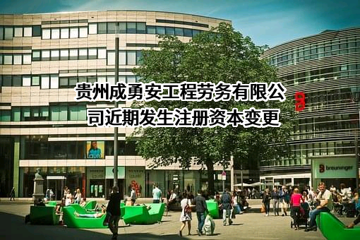 贵州成勇安工程劳务有限公司
