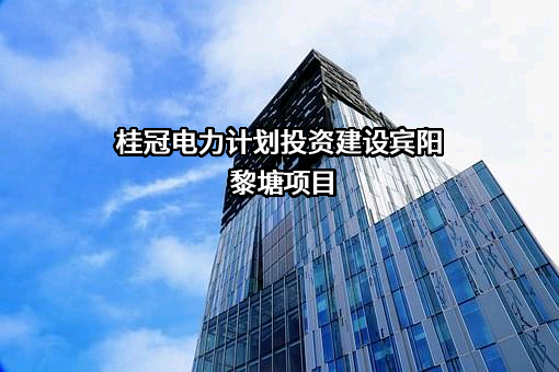 广西桂冠电力股份有限公司