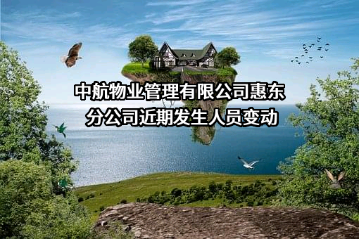 中航物业管理有限公司惠东分公司