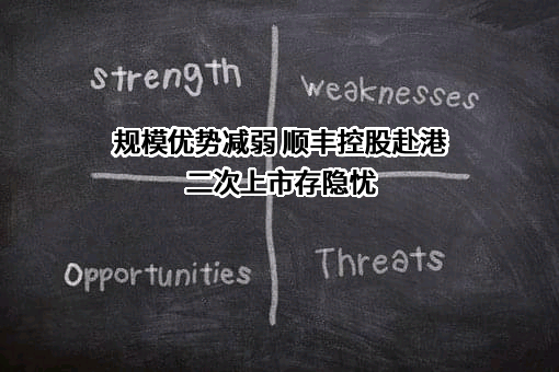 规模优势减弱 顺丰控股赴港二次上市存隐忧