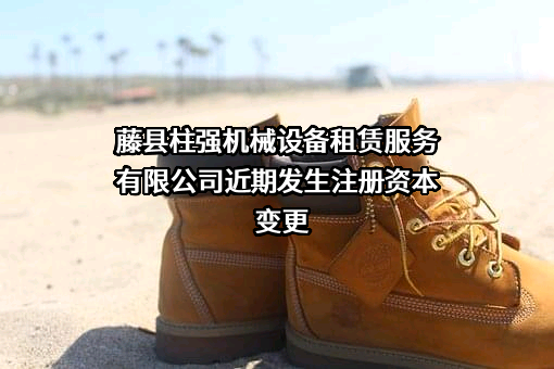 藤县柱强机械设备租赁服务有限公司