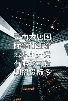 云南大唐国际李仙江流域水电开发有限公司