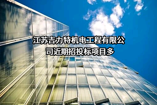 江苏吉力特机电工程有限公司