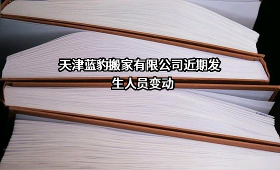 天津蓝豹搬家有限公司