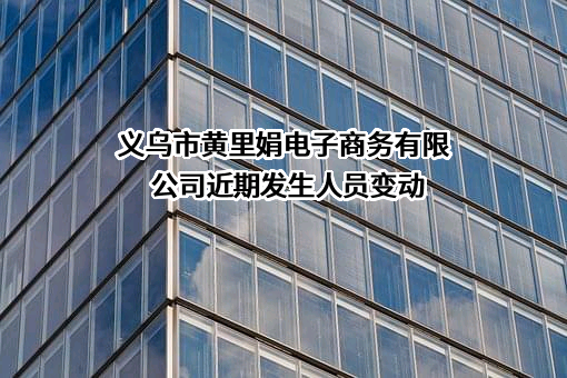 义乌市黄里娟电子商务有限公司