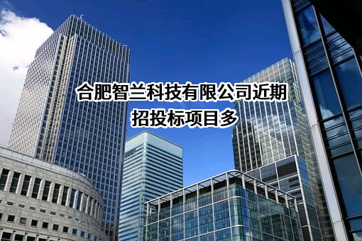 合肥智兰科技有限公司近期招投标项目多