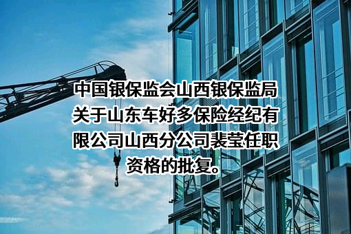 山东车好多保险经纪有限公司