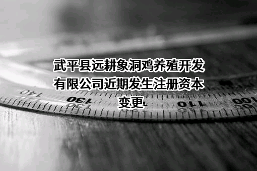 武平县远耕象洞鸡养殖开发有限公司