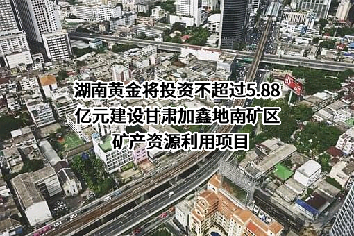 湖南黄金股份有限公司