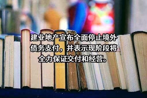 建业地产股份有限公司