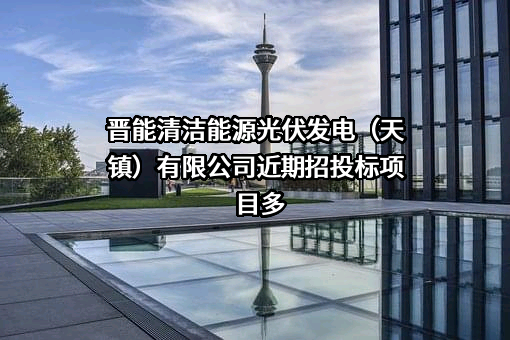 晋能清洁能源光伏发电（天镇）有限公司