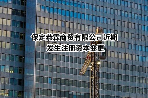 保定恭霖商贸有限公司