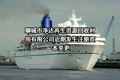 聊城市净达再生资源回收利用有限公司