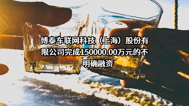 博泰车联网科技（上海）股份有限公司完成150000.00万元的不明确融资