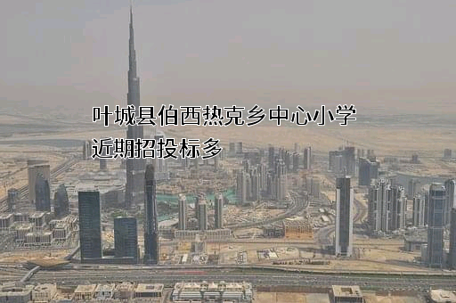 叶城县伯西热克乡中心小学