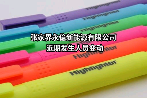 张家界永億新能源有限公司近期发生人员变动