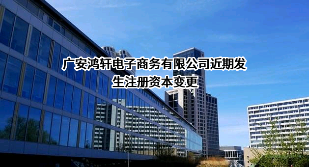 广安鸿轩电子商务有限公司