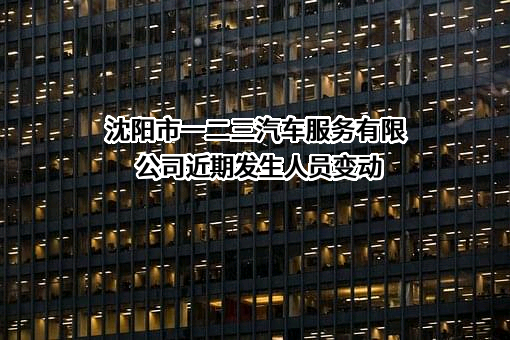 沈阳市一二三汽车服务有限公司