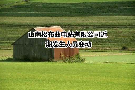 山南松布曲电站有限公司近期发生人员变动
