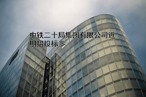 中铁二十局集团有限公司