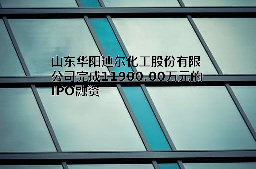 山东华阳迪尔化工股份有限公司