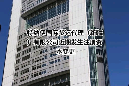 特纳伊国际货运代理（新疆）有限公司近期发生注册资本变更