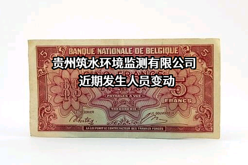 贵州筑水环境监测有限公司