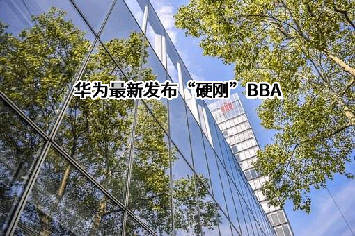 华为最新发布“硬刚”BBA