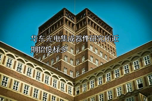 华东光电集成器件研究所
