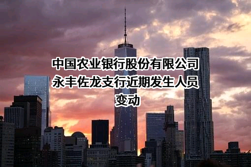 中国农业银行股份有限公司永丰佐龙支行