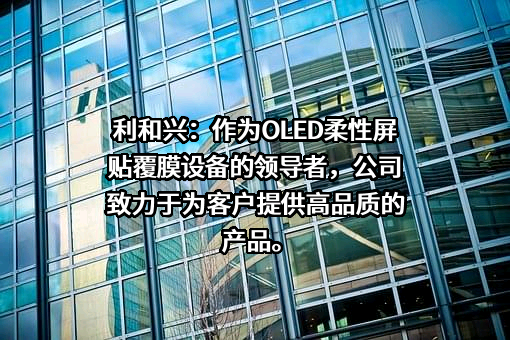 深圳市利和兴股份有限公司