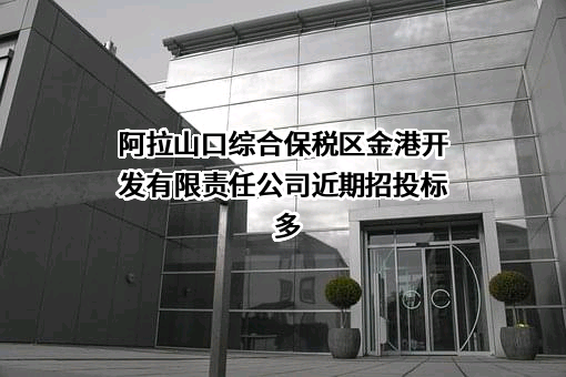 阿拉山口综合保税区金港开发有限责任公司