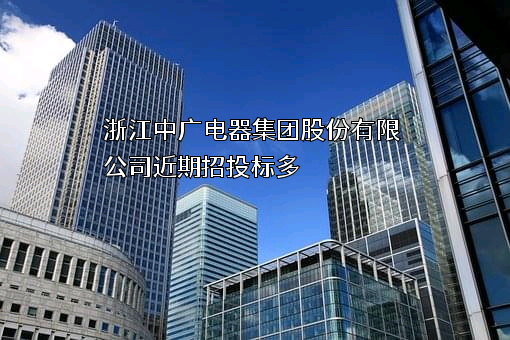 浙江中广电器集团股份有限公司
