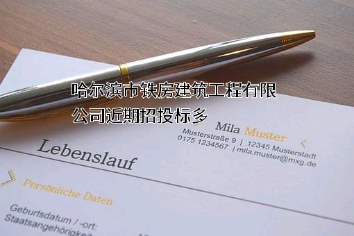 哈尔滨市铁房建筑工程有限公司
