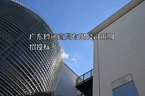 广东博远商贸有限公司近期招投标项目多