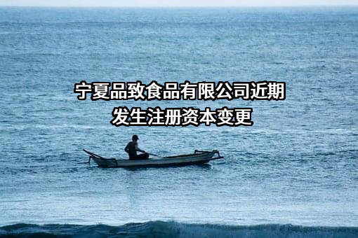 宁夏品致食品有限公司近期发生注册资本变更