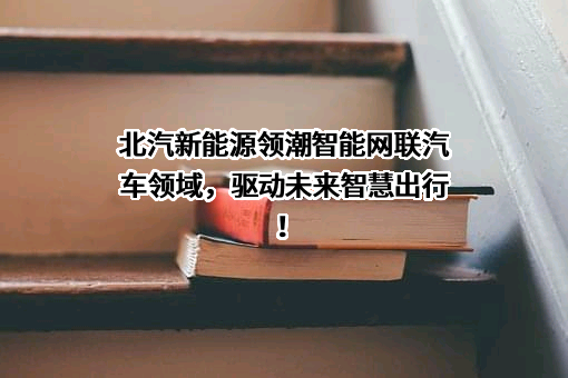北京新能源汽车股份有限公司