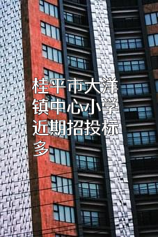 桂平市大洋镇中心小学