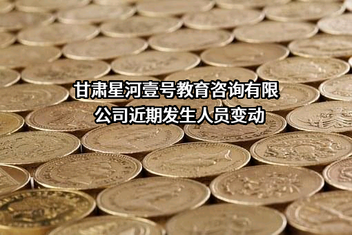 甘肃星河壹号教育咨询有限公司